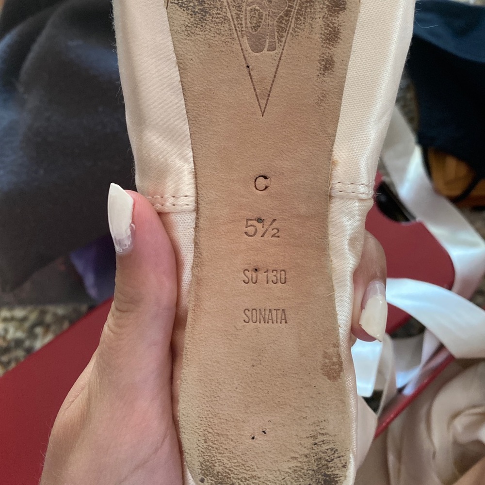 Capezio pointe shoes